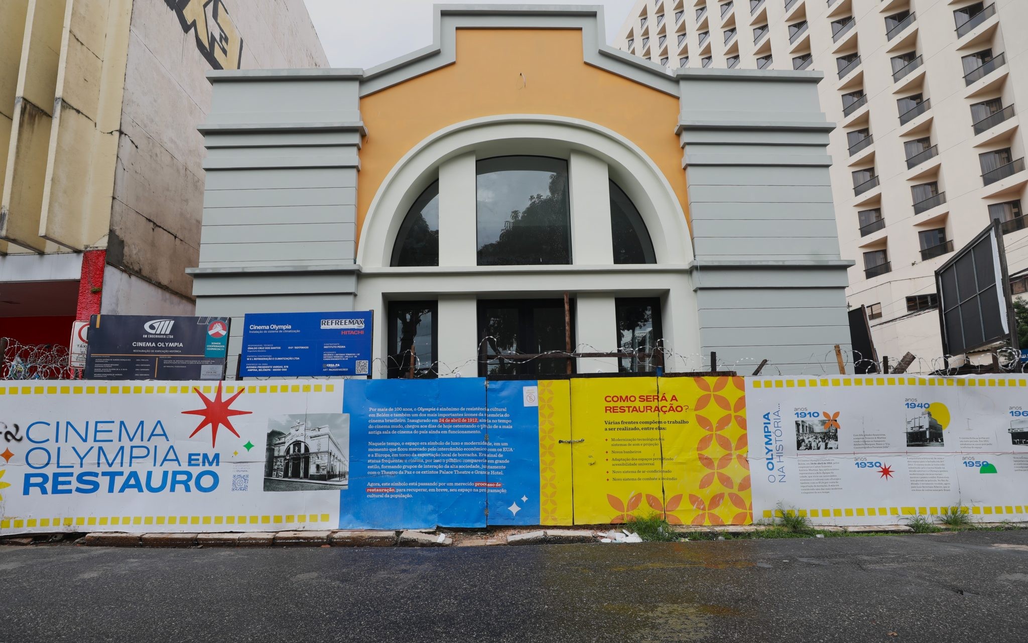 Cinema mais antigo do Brasil, Olympia completa 114 anos e será reaberto no 2º semestre, após restauração, diz prefeitura