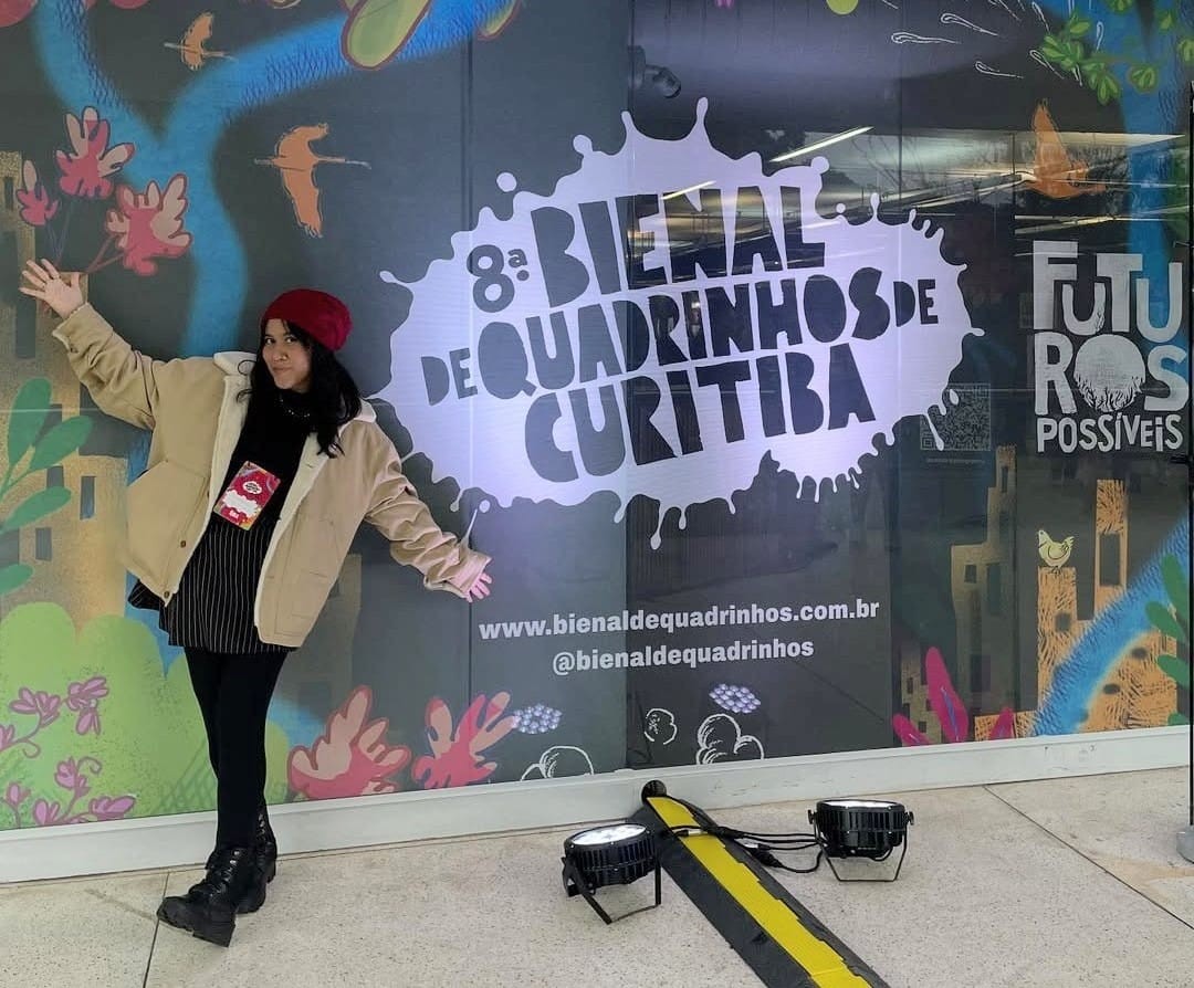 Amapaense expõe obra sobre cultura da Amazônia em evento de quadrinhos do sul do país