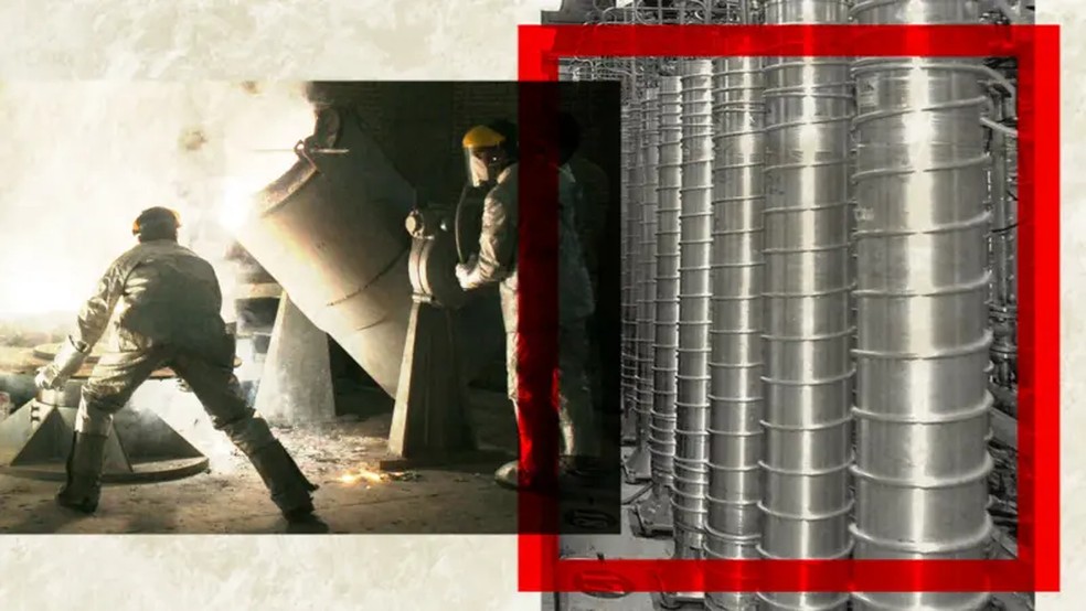 Irã ainda conseguiria fabricar bomba atômica com seu estoque de urânio enriquecido? — Foto: Getty Images/BBC