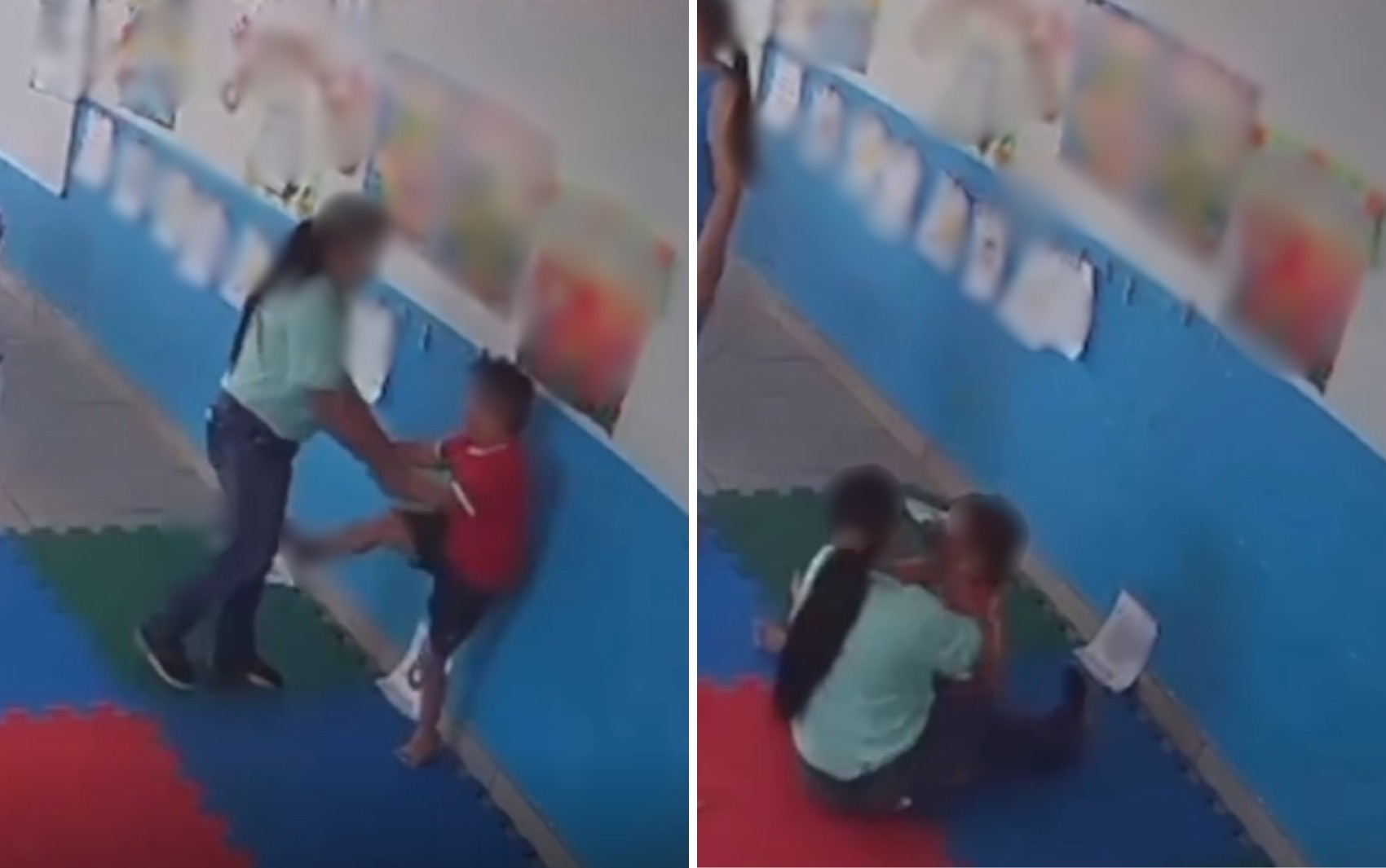 Professora dá tapa em criança em crise; vídeo
