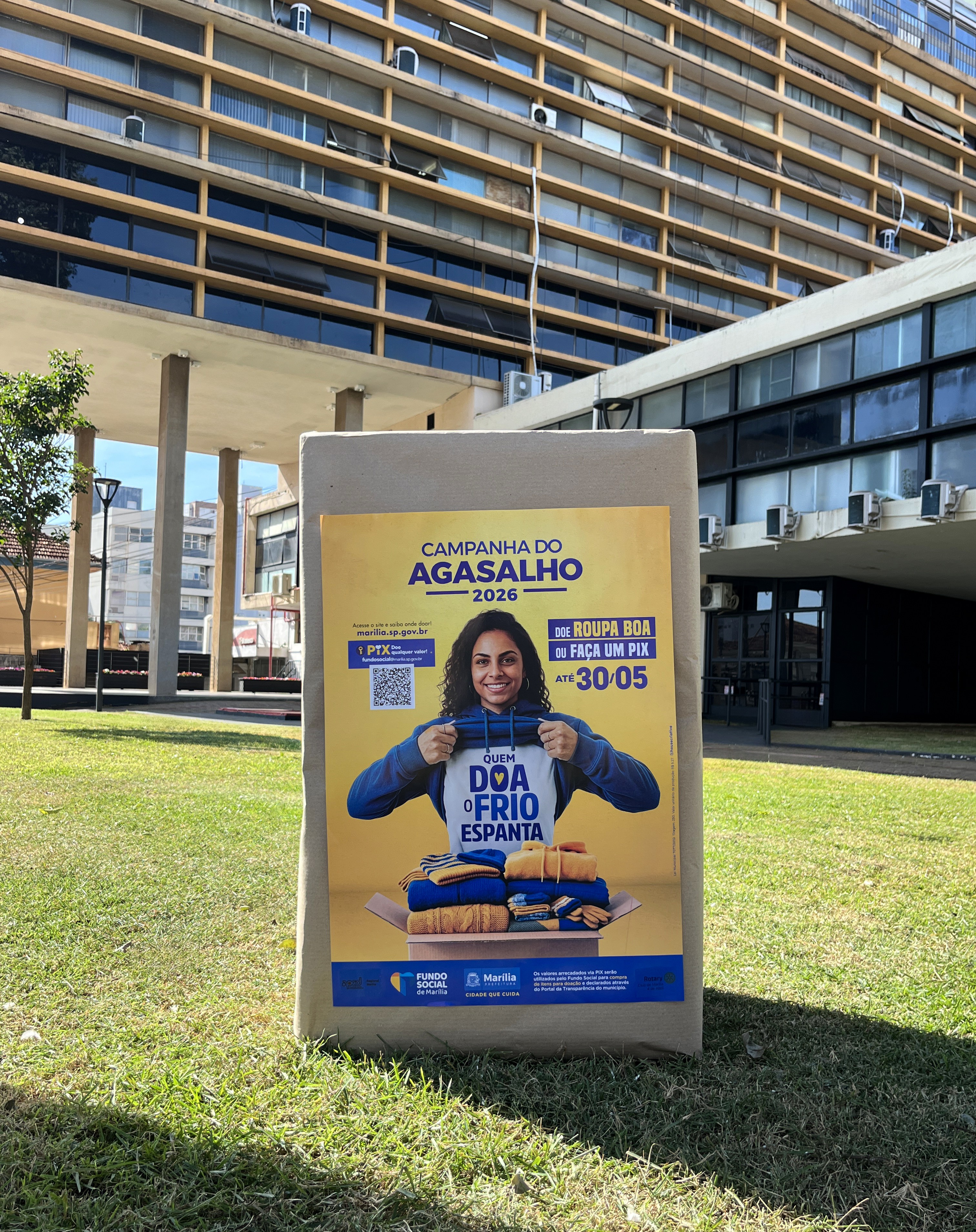 Marília lança Campanha do Agasalho 2026 para reforçar o cuidado no inverno