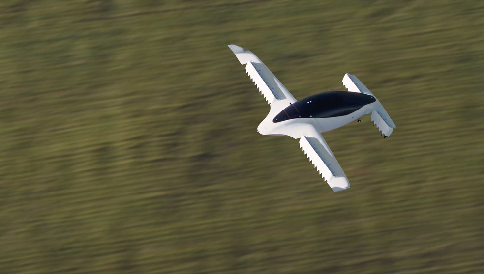 Lilium Jet, "carro voador" disponível nos Estados Unidos para venda — Foto: Reprodução/Lilium