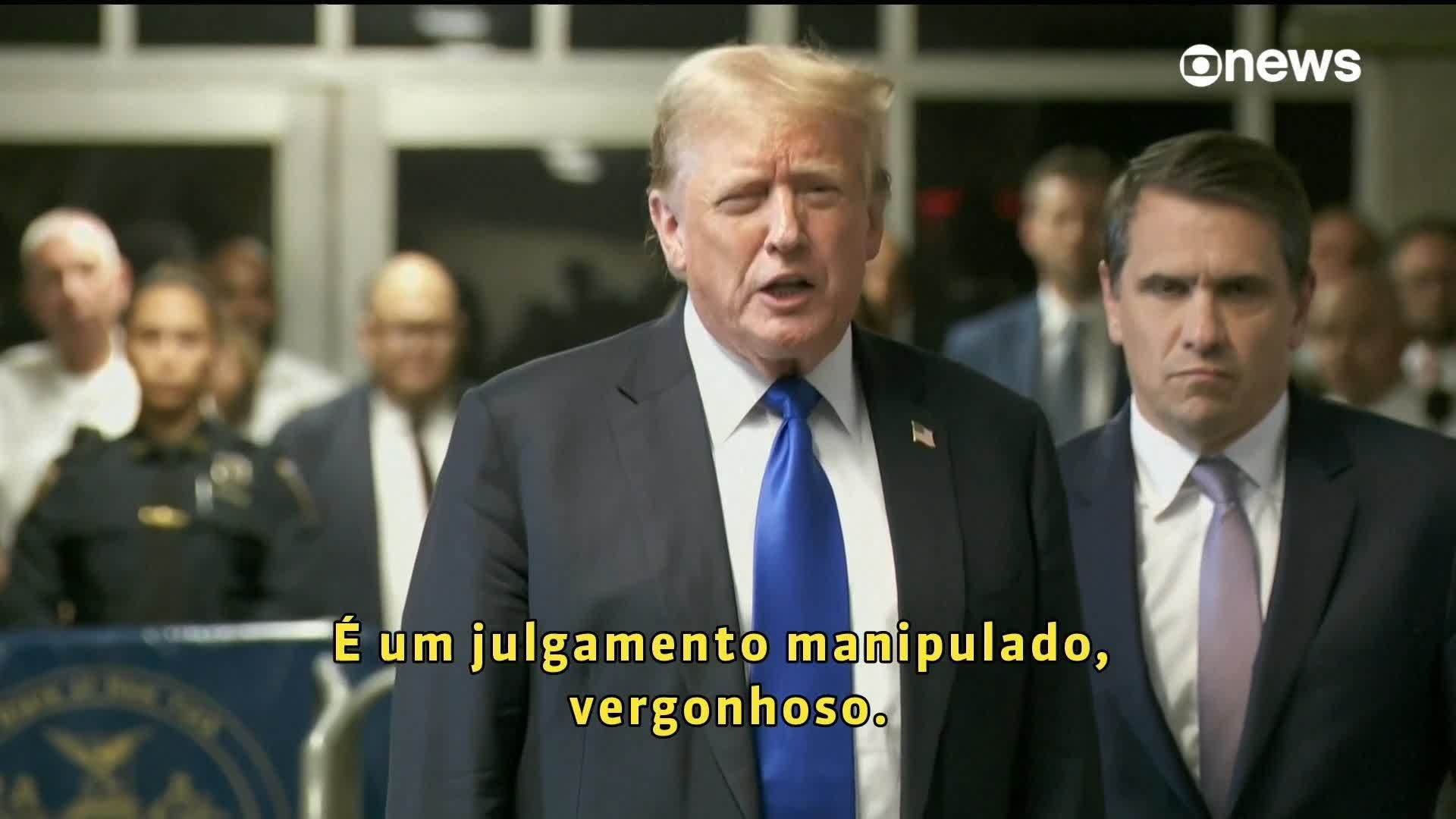 VÍDEOS: Trump condenado