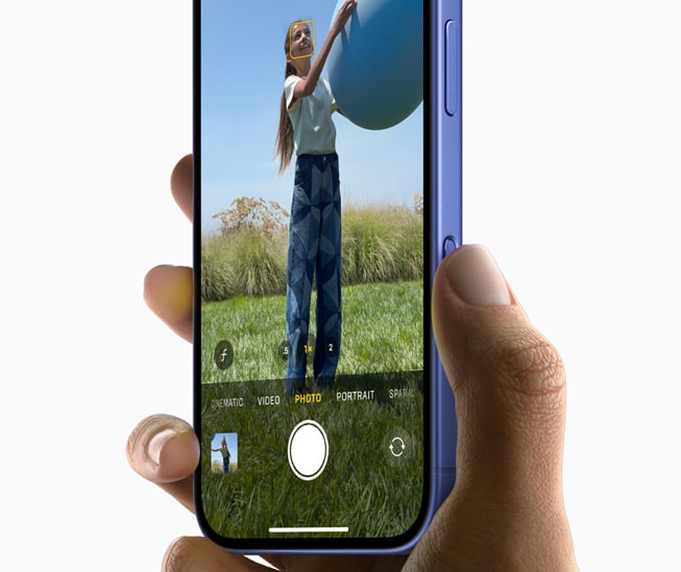 Botão de controle de câmera do IPhone 16 — Foto: Divulgação