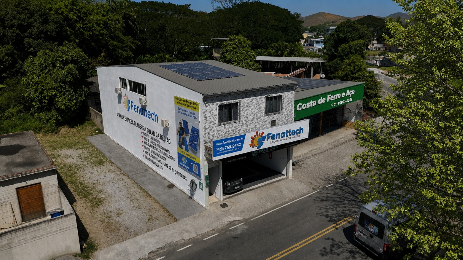 Fenattech Engenharia completa nove anos e se destaca em energia solar na região