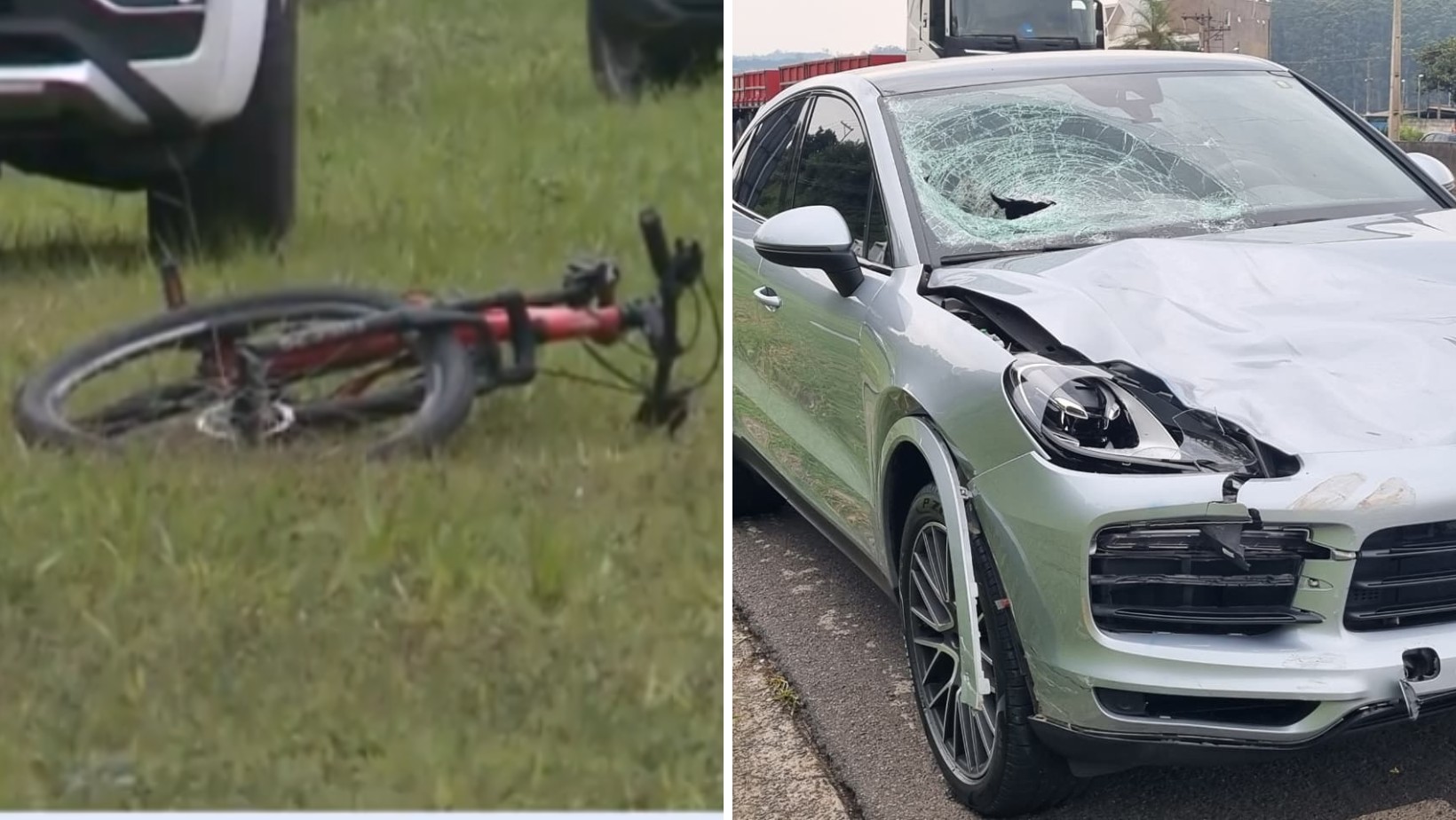 Idoso que morreu atropelado por Porsche foi atingido ao tentar atravessar a Fernão Dias a pé; motorista foi liberado