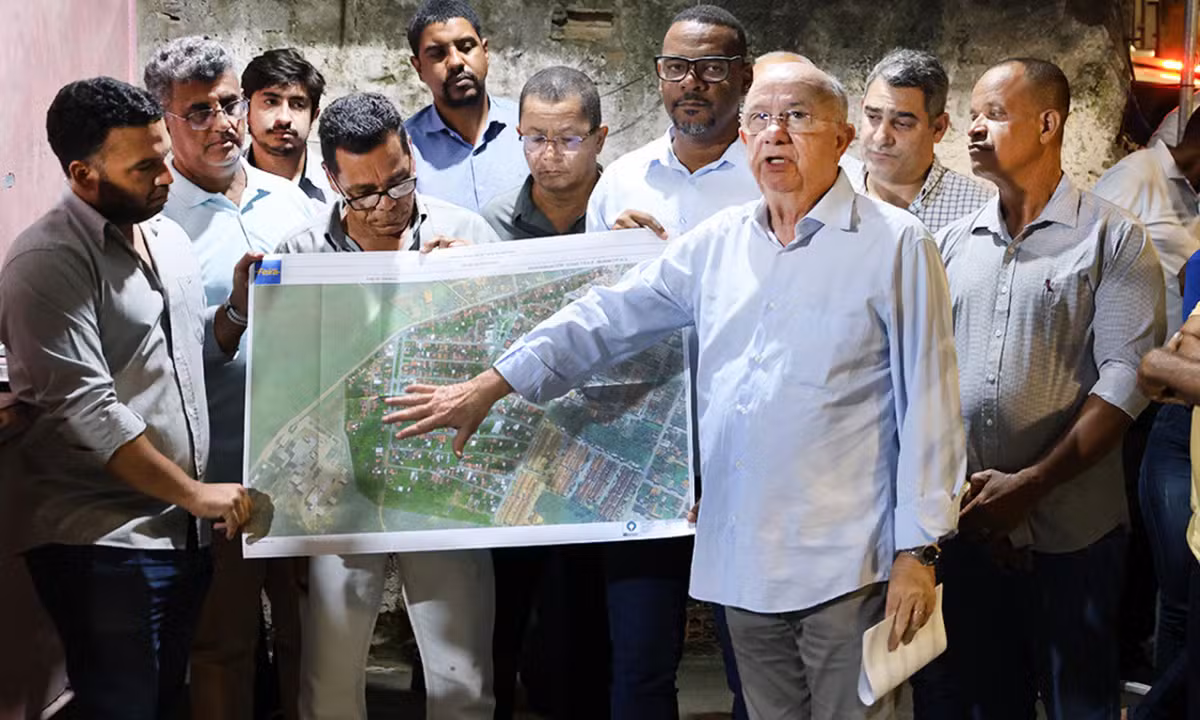 Prefeitura inicia regularização fundiária  de 800 casas em bairro de Feira de Santana
