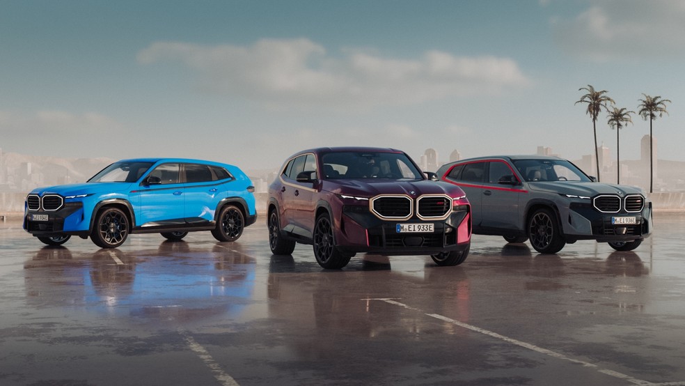 BMW XM é SUV que ainda não é comercializado no Brasil — Foto: Divulgação | BMW