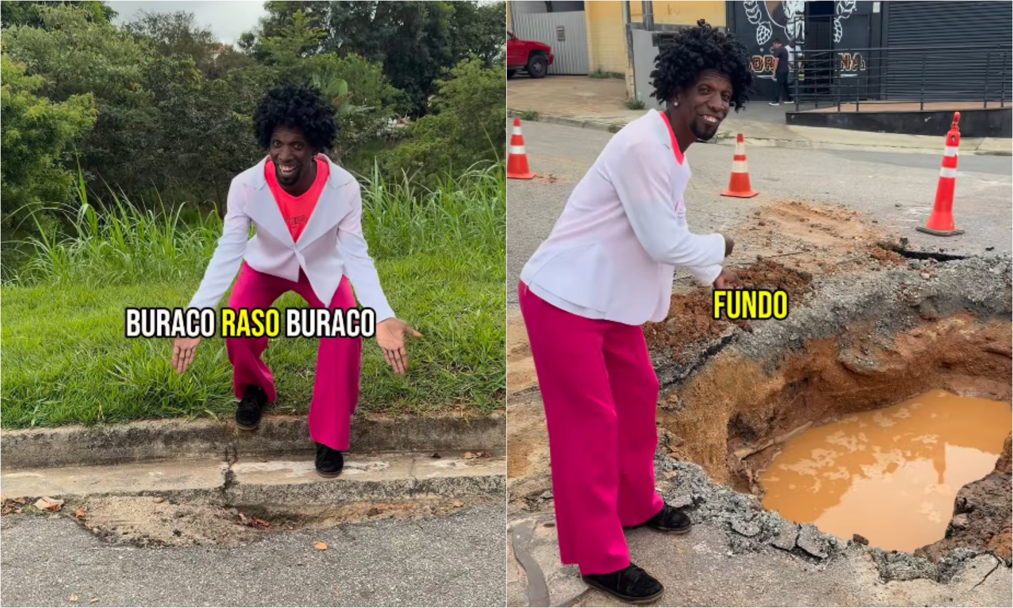 Ministério Público dá 30 dias para 'prefeito tiktoker' explicar uso de maquinário e funcionários públicos em obra de ‘buraco fake’