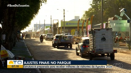 Expositores se preparam para receber visitantes na Agrotins 2026