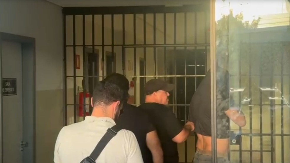 Empresário preso suspeito de participação na morte de adolescente em São José do Rio Preto (SP) — Foto: Reprodução / TV TEM