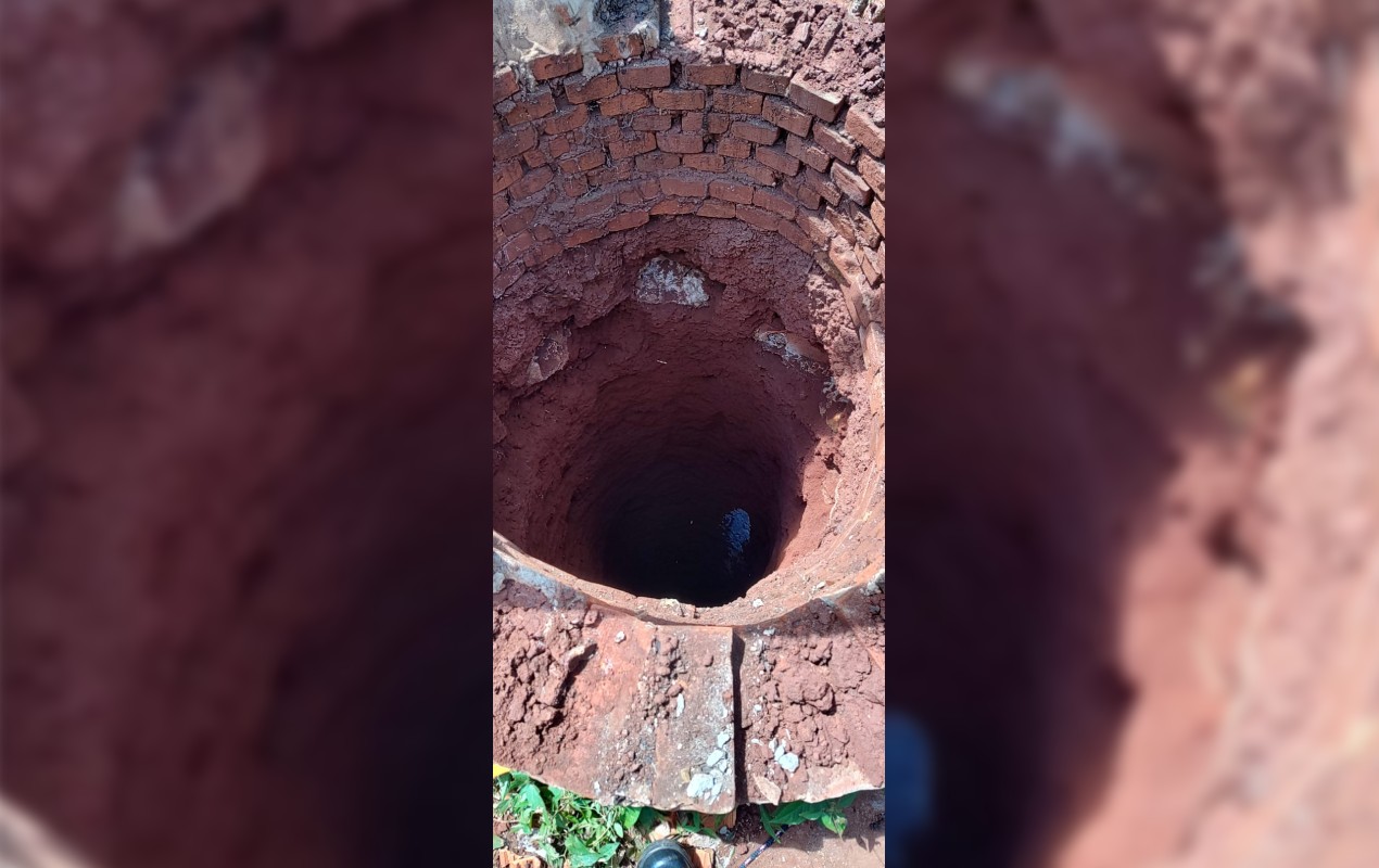 Homem morre após cair em poço de 20 metros no interior de SP