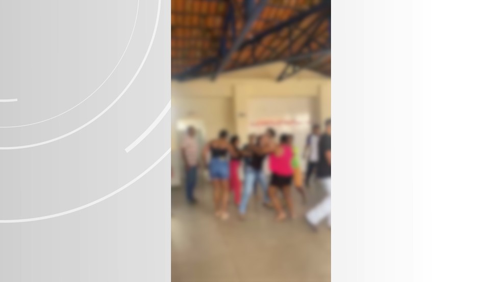 Confusão aconteceu em escola no interior do Tocantins  Foto: Reprodução/Redes Sociais