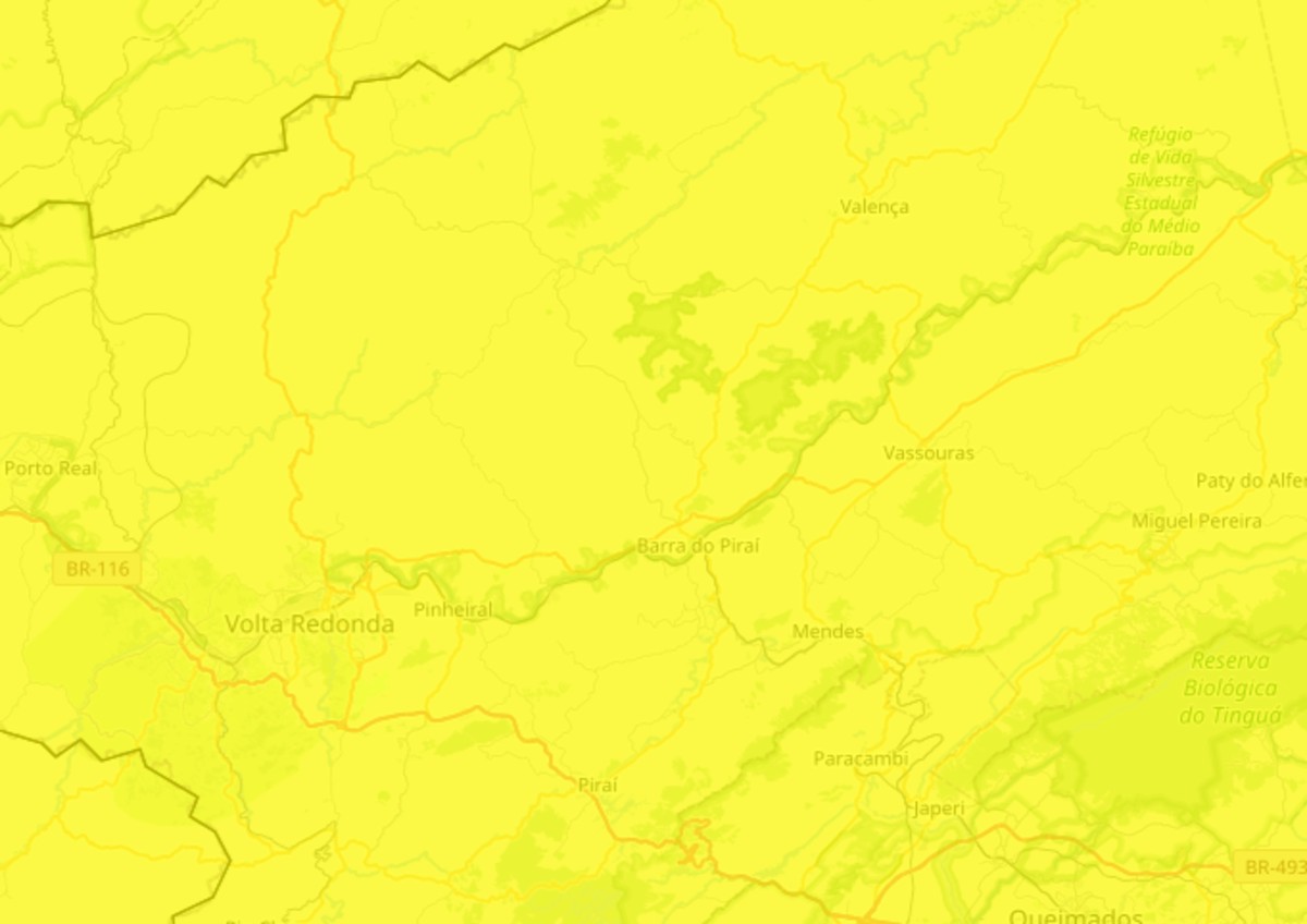 Inmet emite alerta de chuvas intensas para cidades do Sul do Rio e Costa Verde