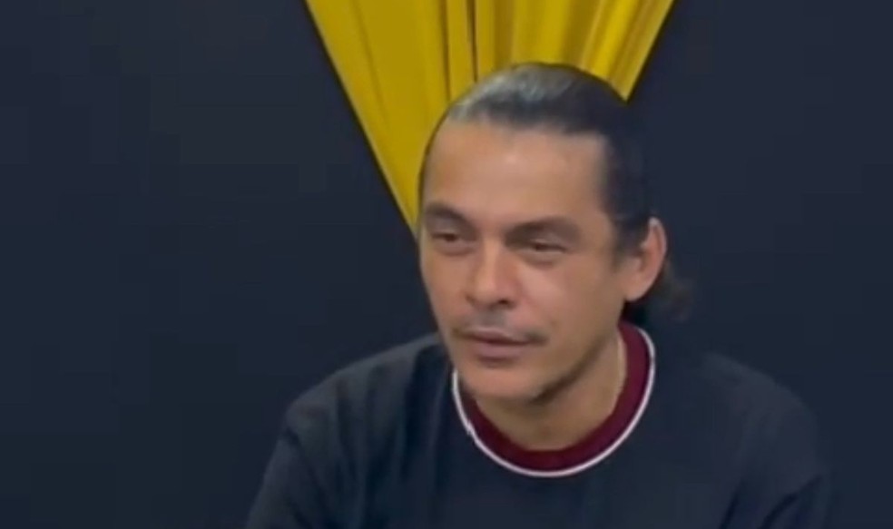 O traficante Doca, em festa de aniversrio  Foto: Reproduo