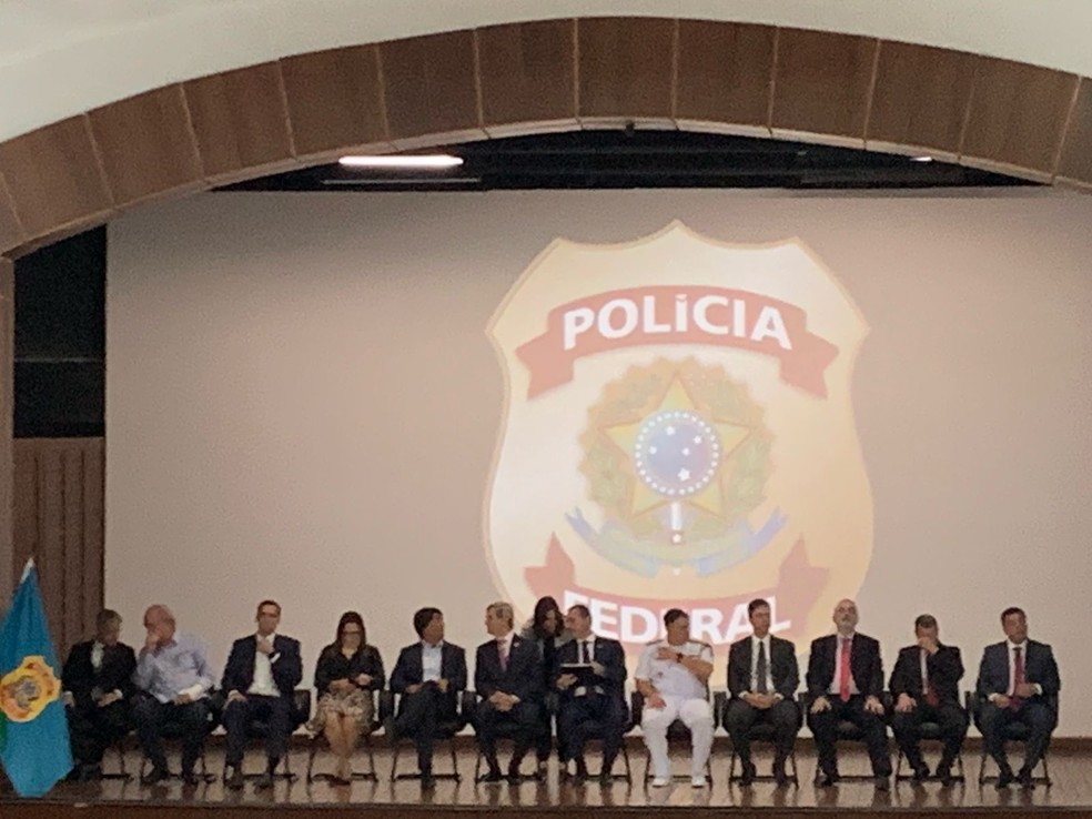 Delegado Fábio Galvão assume comando da Polícia Federal no RJ — Foto: Marco Antônio Martins/g1