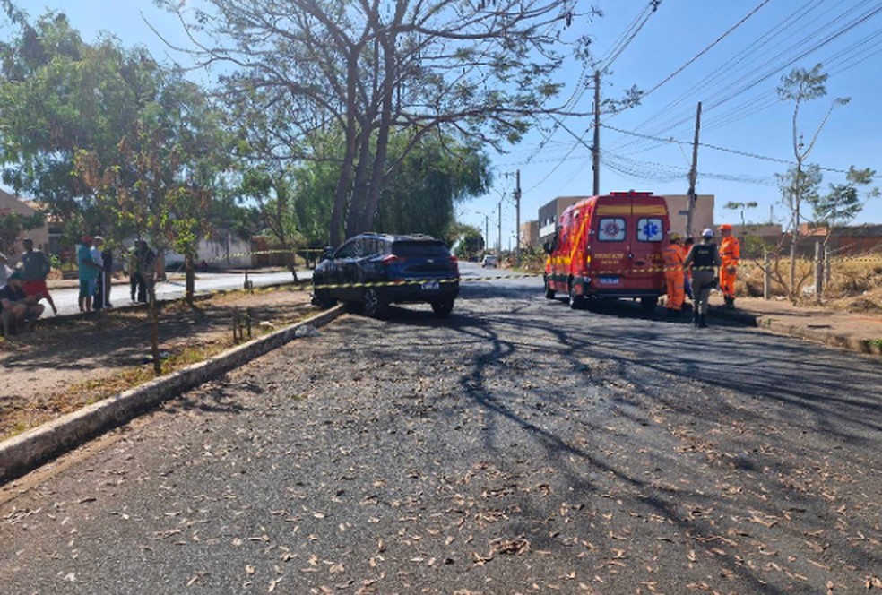 Imagem do dia do acidente — Foto: Polícia Militar/Divulgação