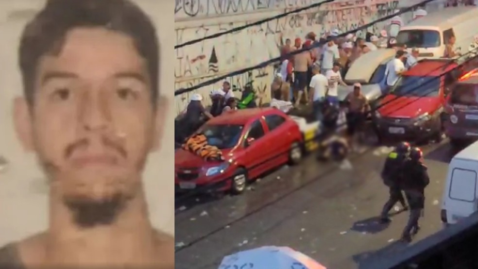 Rafael dos Santos Tercilio Garcia, torcedor morto em confusão com a PM em SP — Foto: Reprodução
