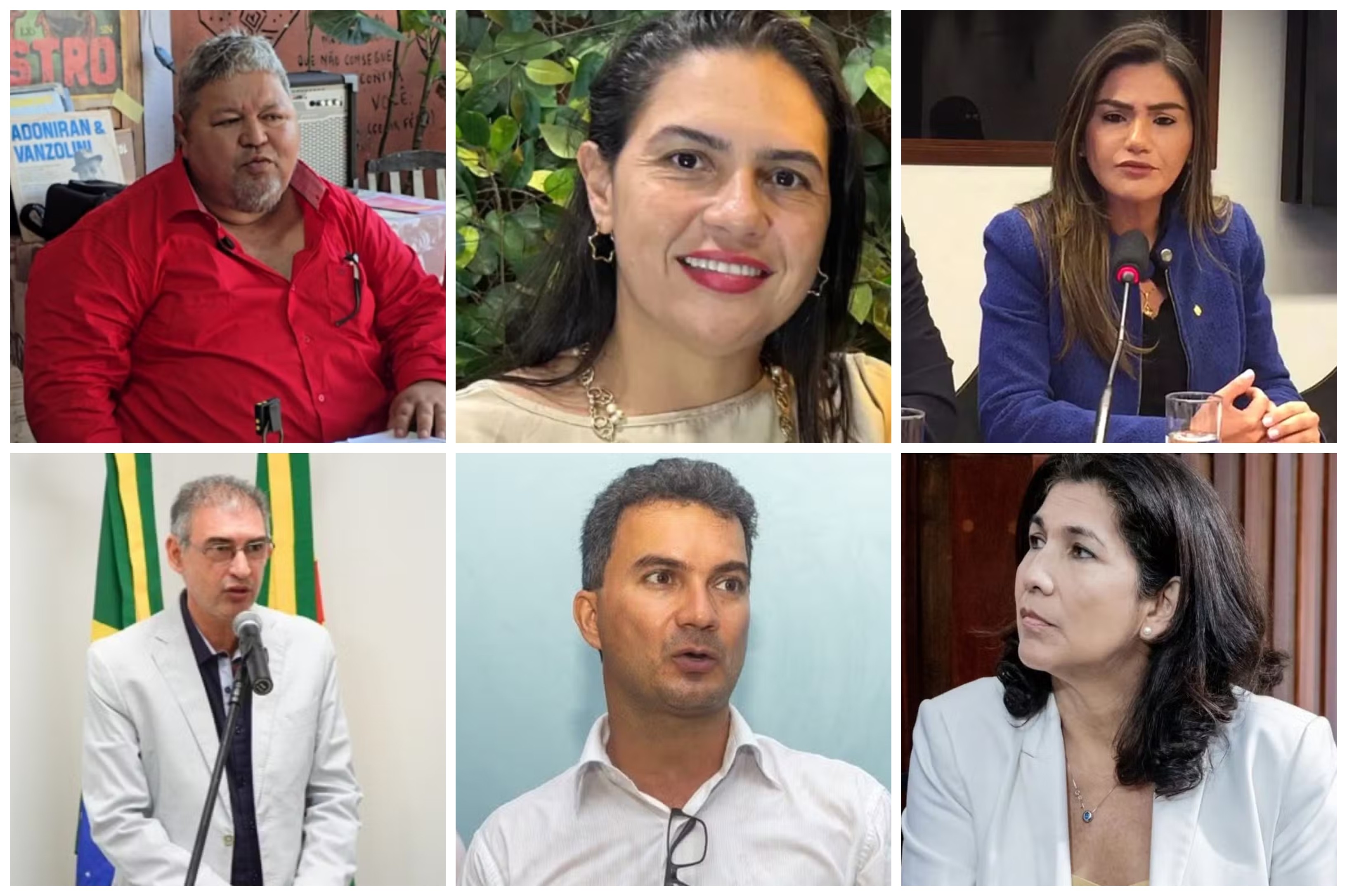 Veja quem são os candidatos a vice-governador no Acre em 2026