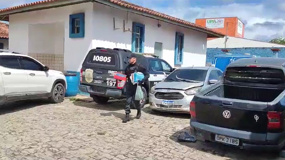 Policial militar é preso por suspeita de participação na morte de carteiro no extremo sul da Bahia — Foto: Ascom PC
