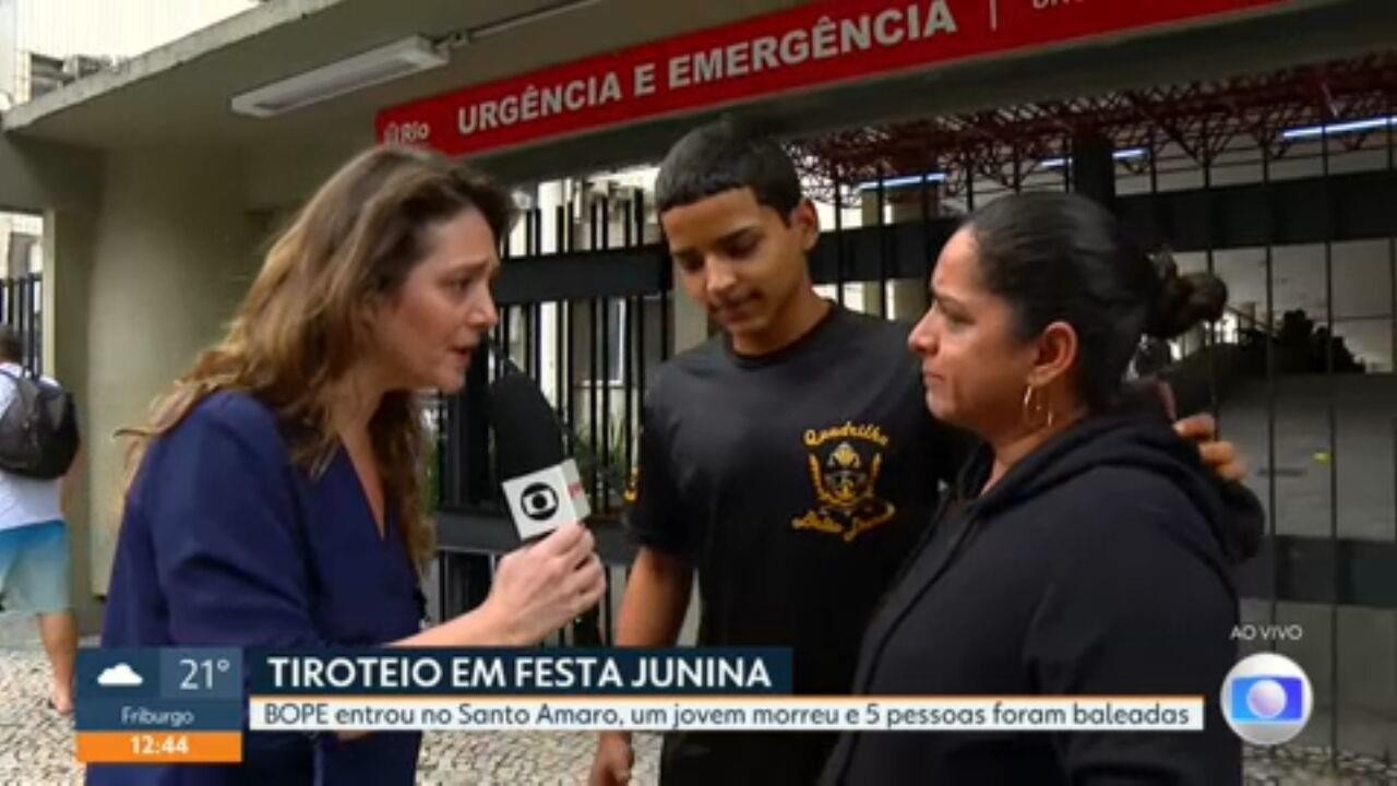 Jovem baleado em festa junina no Santo Amaro lembra do tiroteio: 'Nunca imaginei passar por isso'