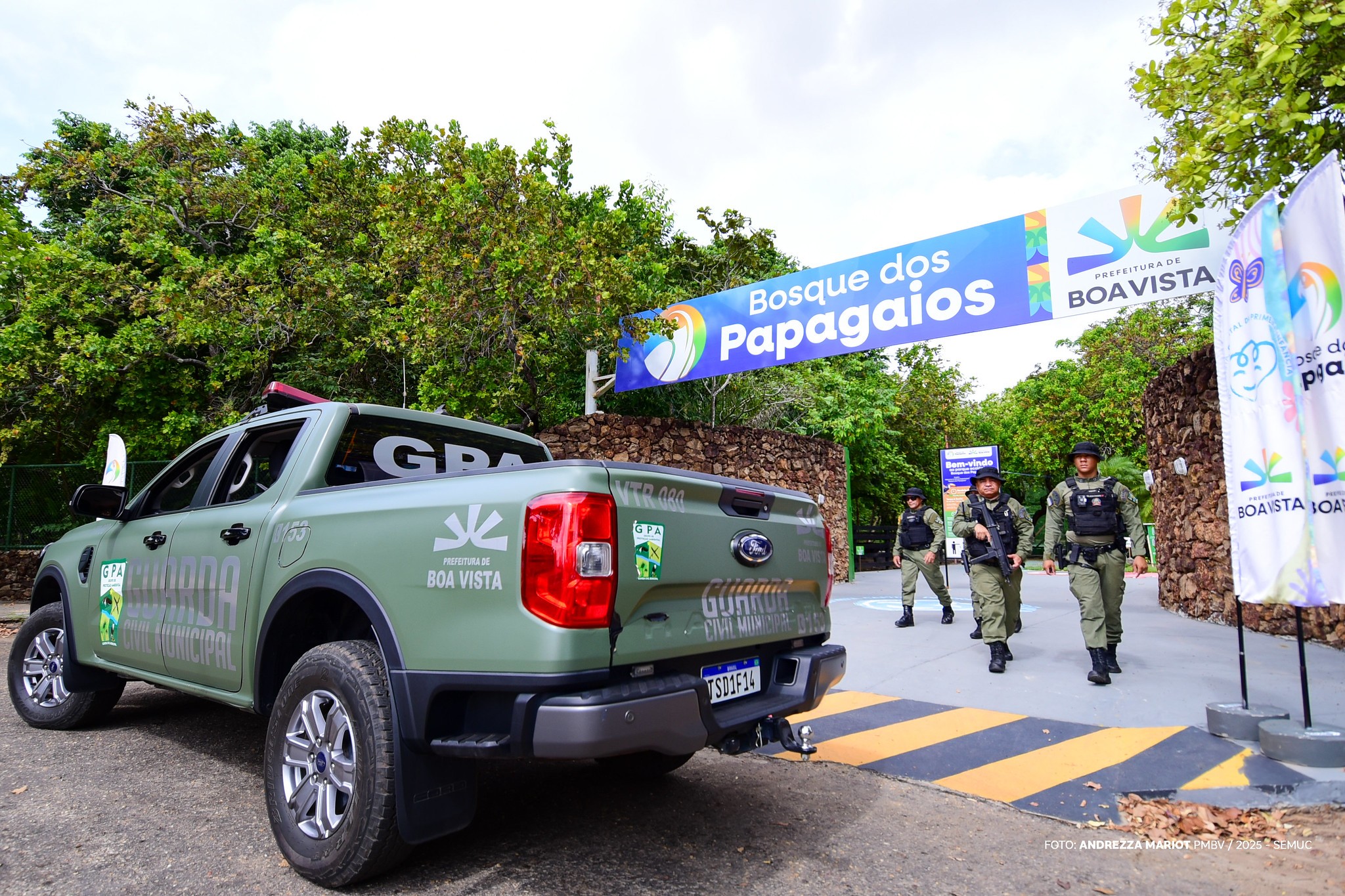 Grupamento de Proteção Ambiental atua na preservação da fauna e da flora em Boa Vista