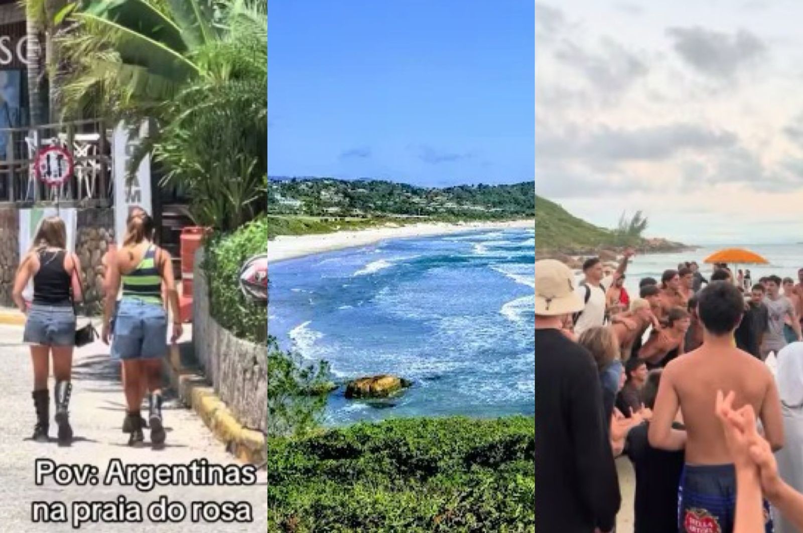 A praia de SC que viralizou no TikTok e virou febre entre jovens argentinos