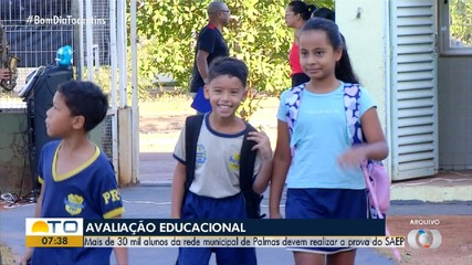 Mais de 30 mil alunos da rede municipal devem fazer as provas do Saep em Palmas