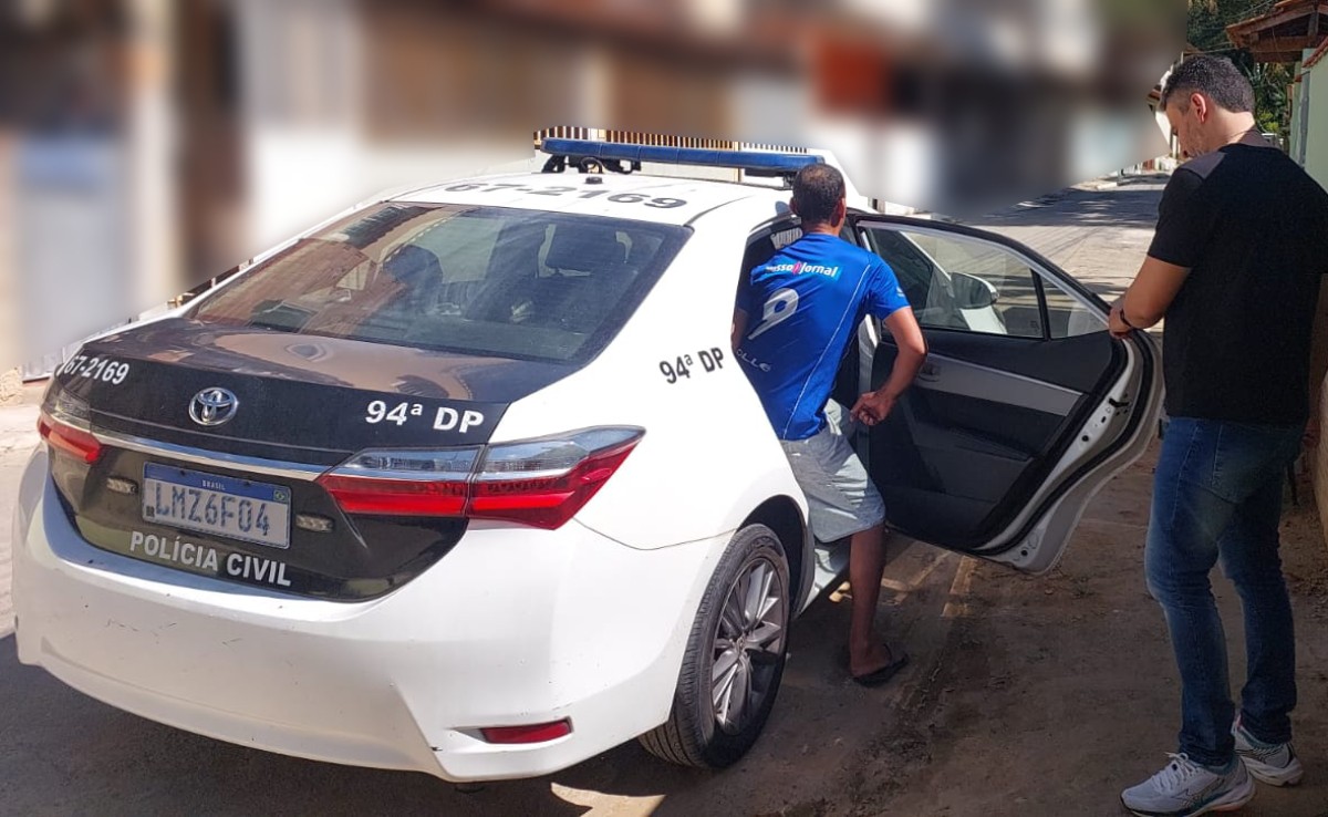 Homem é preso após expulsar mãe de casa em Piraí  