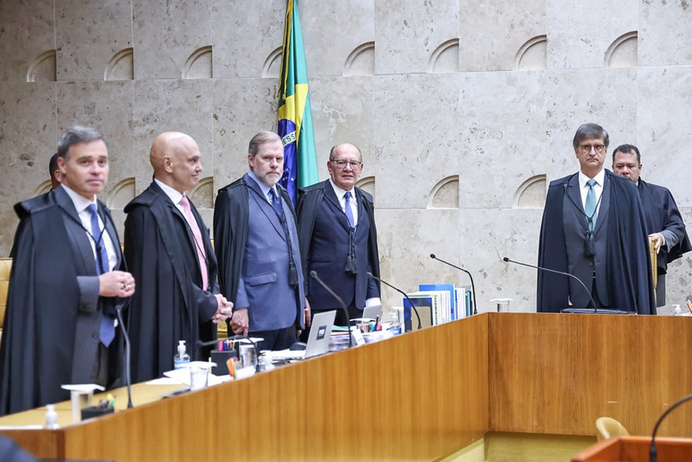 Sessão plenária do STF em 4 de fevereiro de 2026 — Foto: Antonio Augusto/STF