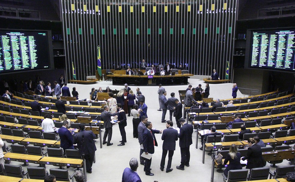 Plenário da Câmara — Foto: Vinicius Loures/Câmara dos Deputados