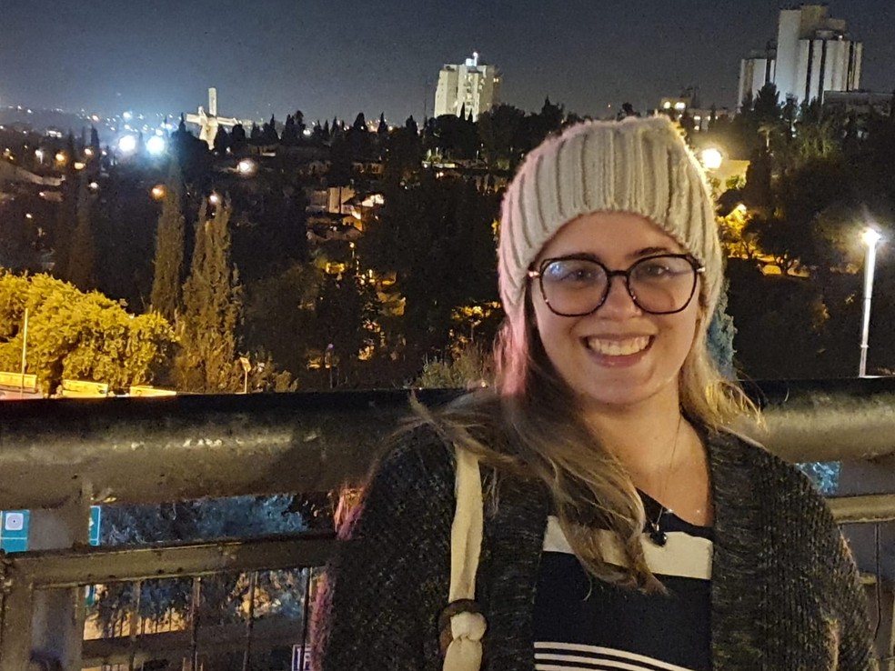Juiz-forana Rebecca Roter está em Israel desde o início do ano passado — Foto: Rebecca Roter/Arquivo Pessoal