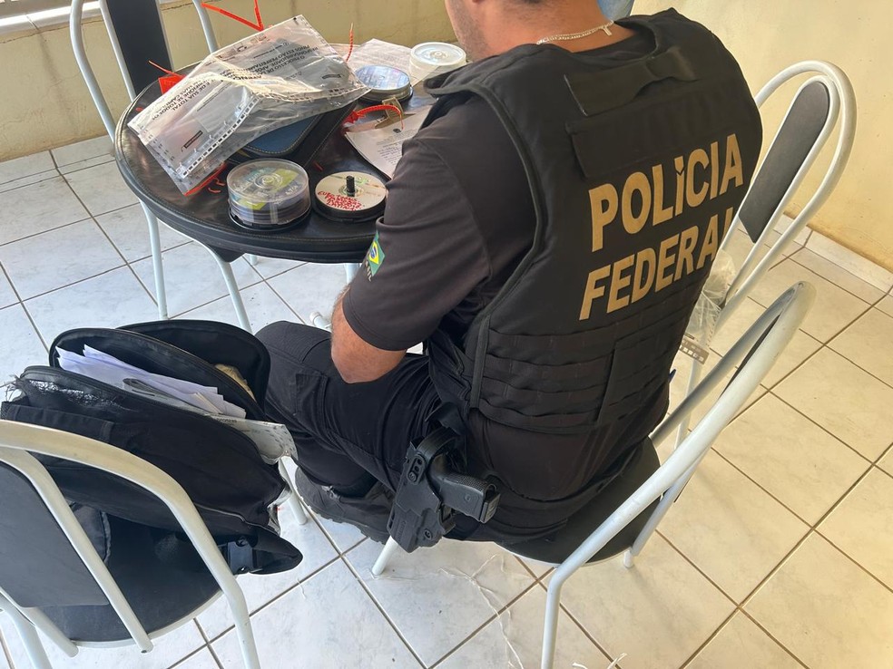 A prisão aconteceu em Central de Minas, MG — Foto: Divulgação / Polícia Federal