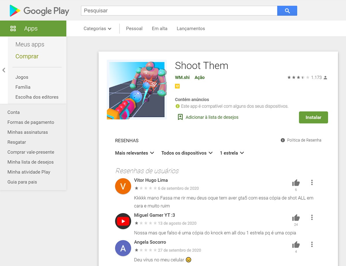 Apps baixados 7 milhões de vezes na Play Store contêm códigos de ...