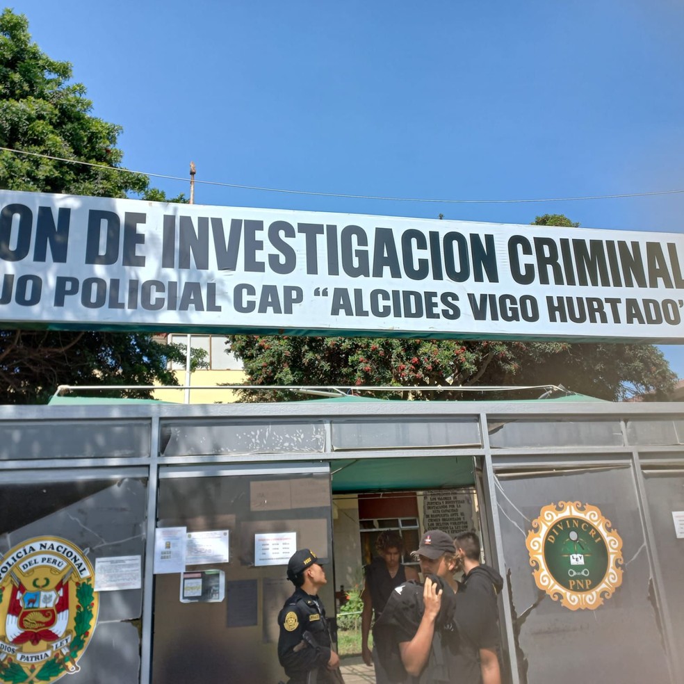 Dupla registrou boletim de ocorrência — Foto: Cedida