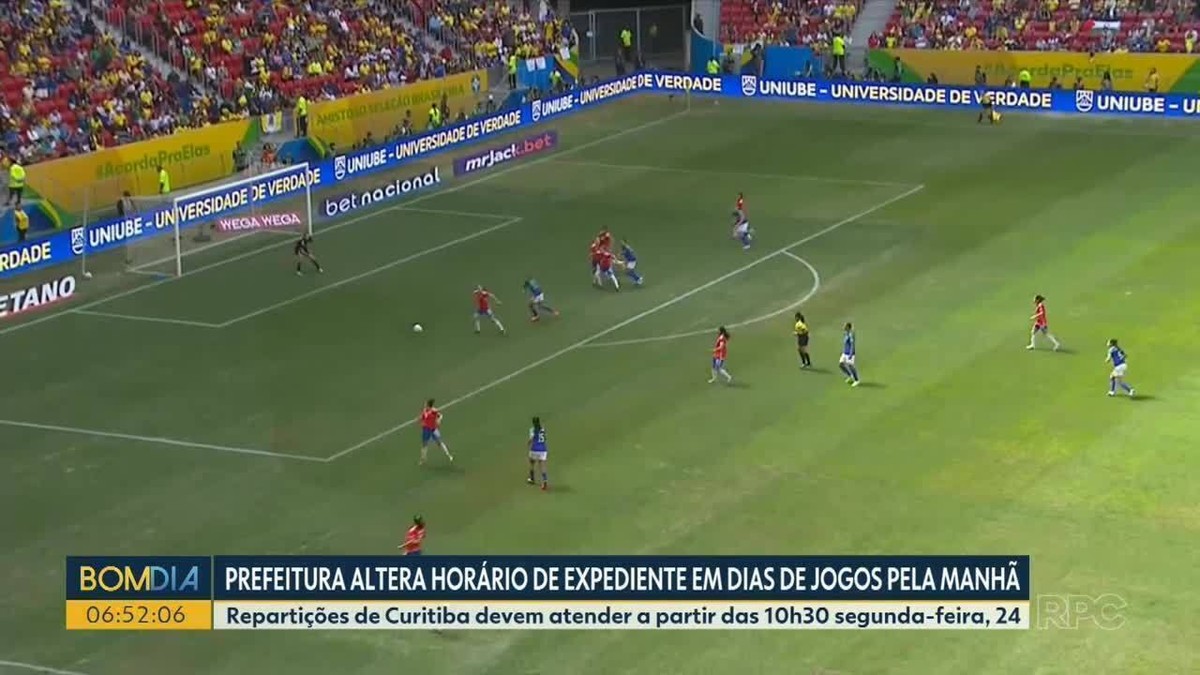 Prefeitura de Curitiba veta a realização de jogos de futebol em