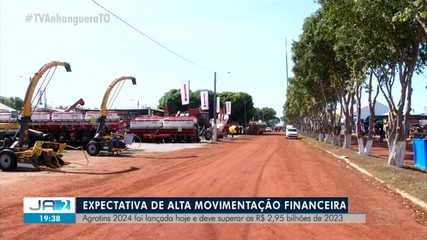 Agrotins 2024 é lançada e deve superar R$ 2,95 bilhões de 2023