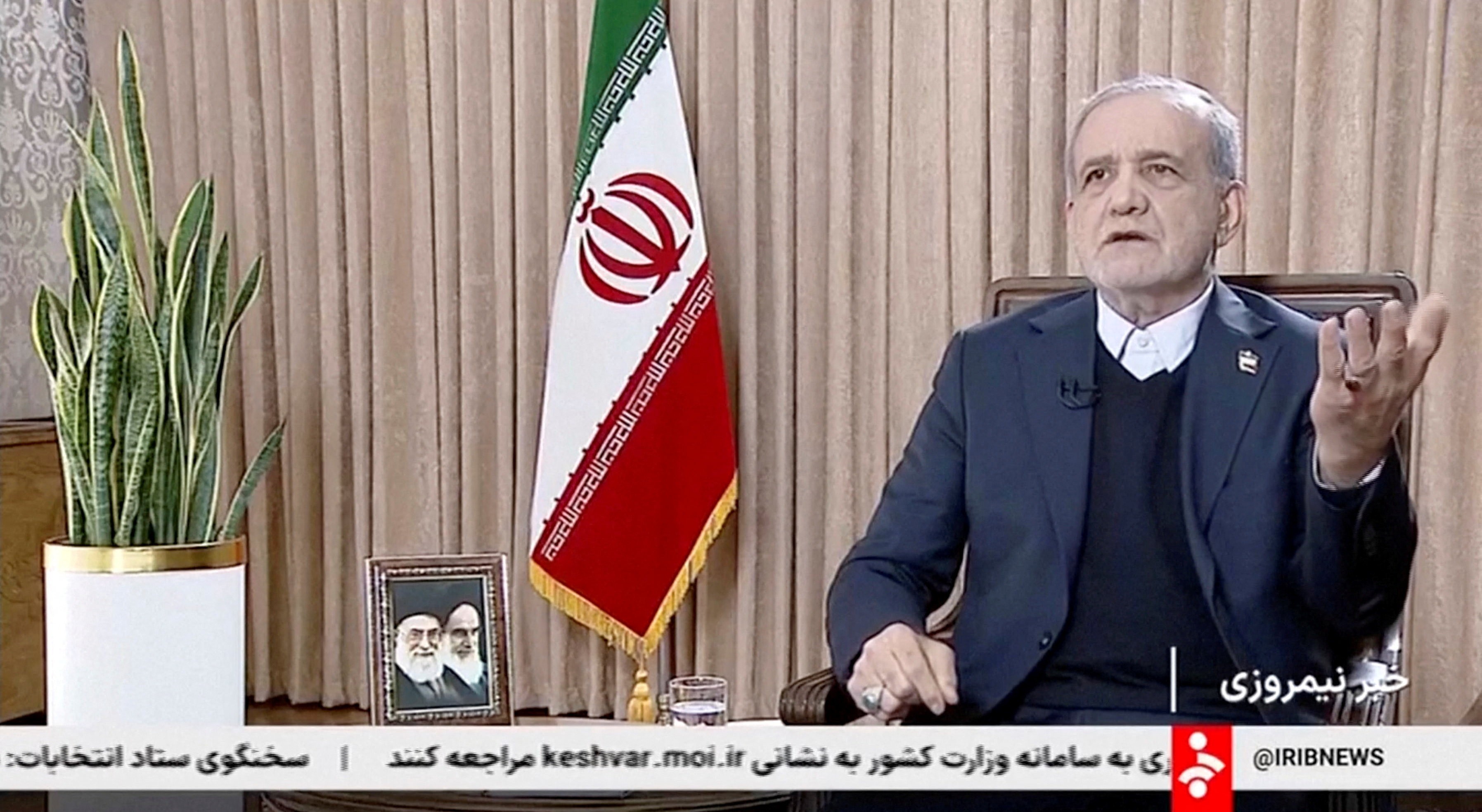 'Irã acolhe o diálogo e não busca guerra', diz presidente iraniano em meio a ameaças de Trump