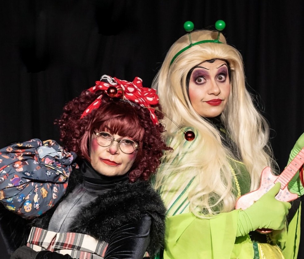 Espetáculo "A Cigarra e a Formiga" — Foto: Divulgação