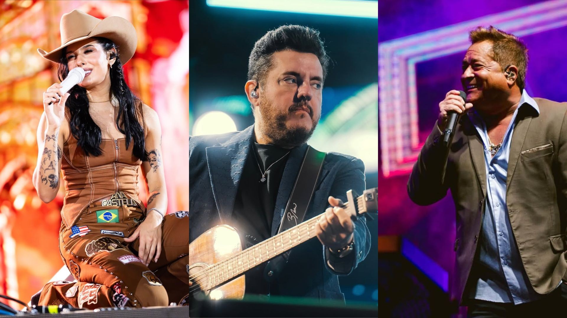 Rolê no Alto Tietê: fim de semana tem Ana Castela, Bruno e Marrone, Leonardo e muito mais