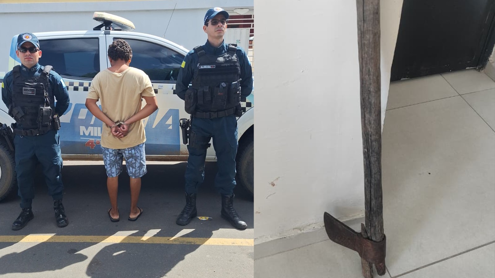 Jovem é preso suspeito de atacar o irmão com machado enquanto vítima dormia no PI