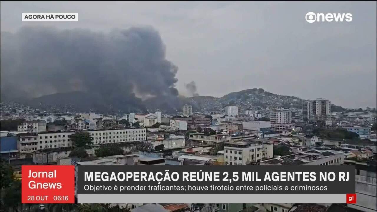 Policiais morrem e outros são baleados em megaoperação no Rio | G1