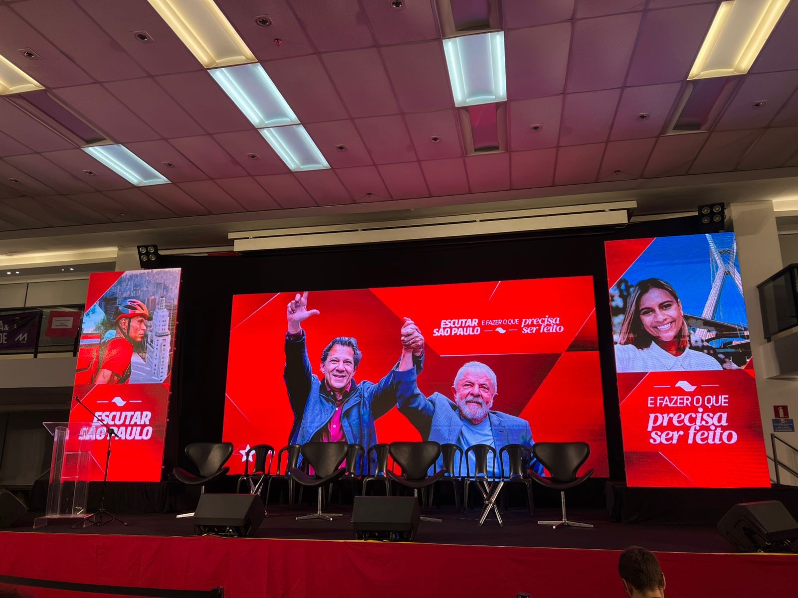 Lula anuncia pré-candidatura de Haddad ao governo de SP