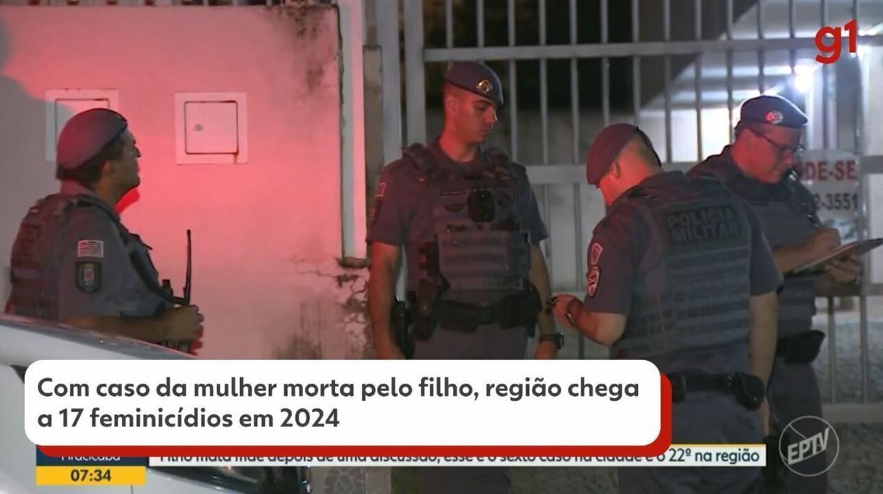 Morta pelo filho é 17ª vítima de feminicídio no ano e região iguala total de casos de 2023; relembre