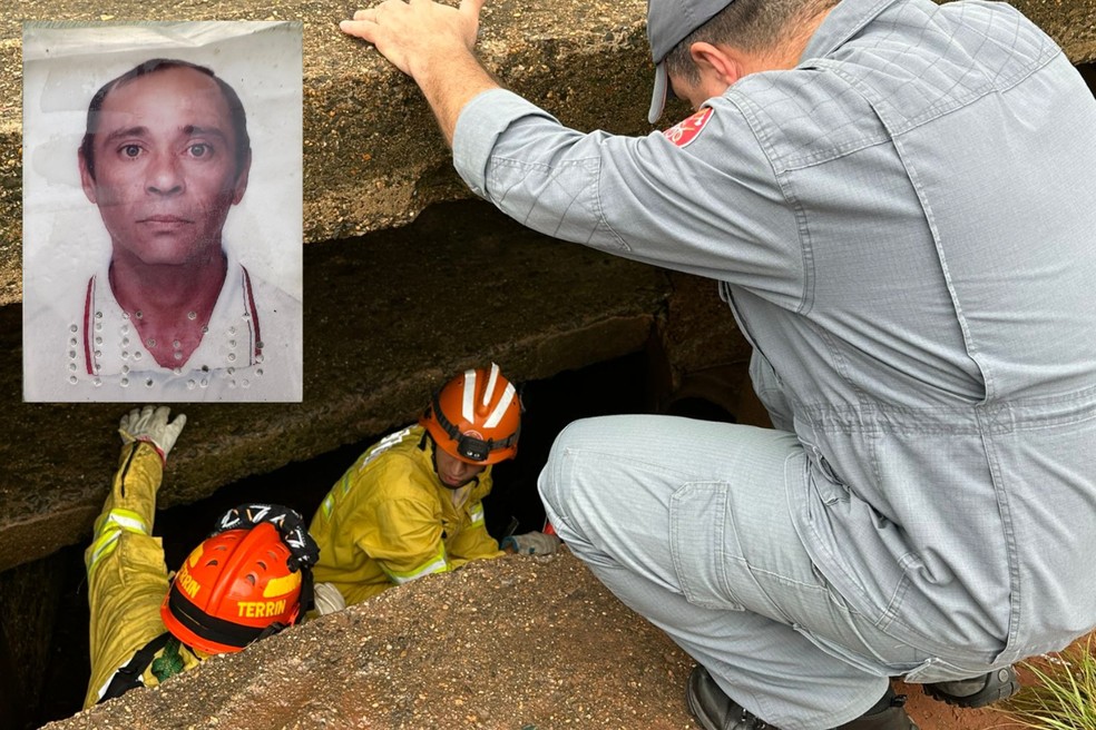 Buscas por José Bezerra da Silva, de 66 anos, continuam em Martinópolis (SP) — Foto: Emerson Sanchez/TV TEM