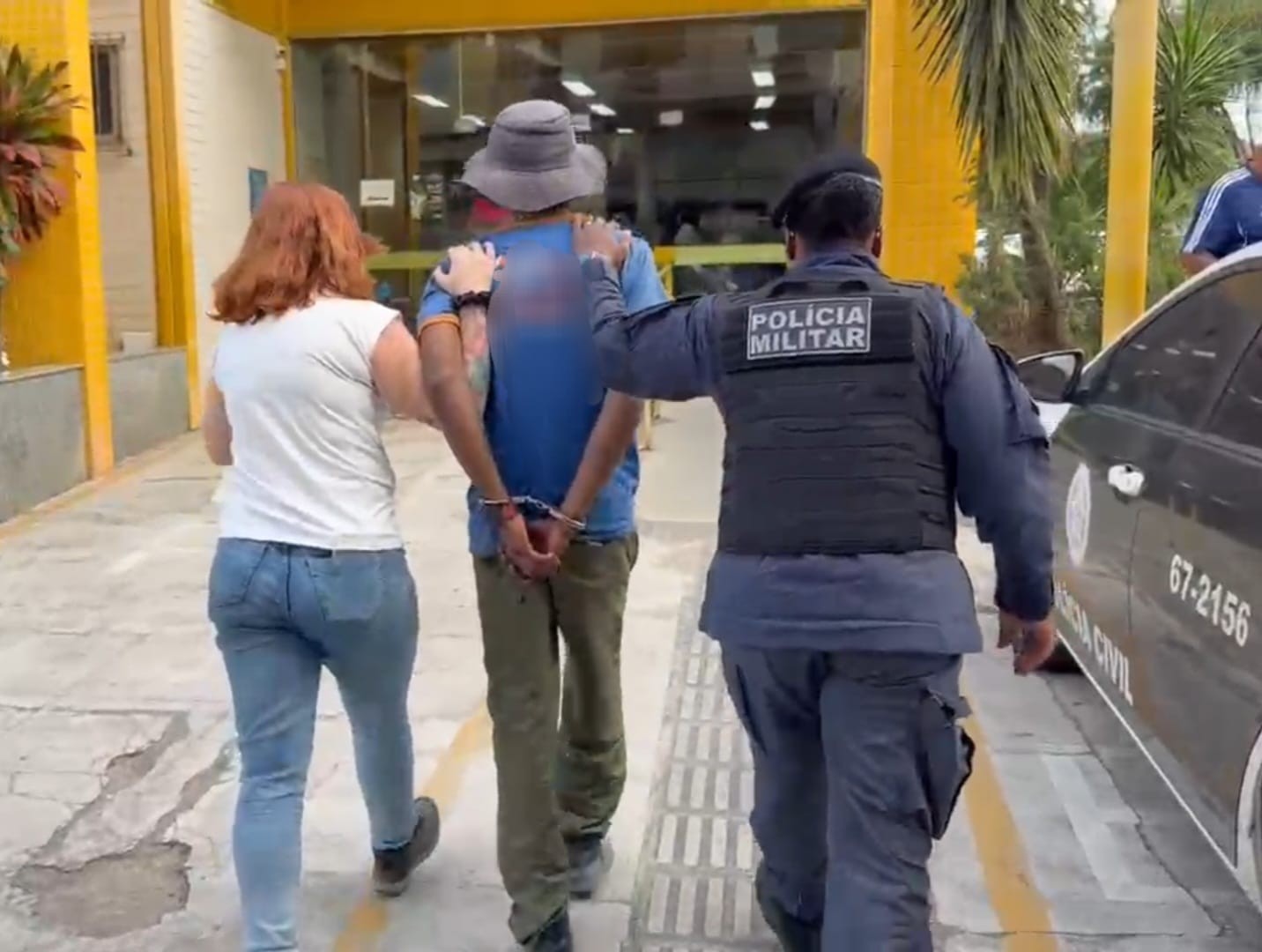 Homem é preso por suspeita de violência doméstica em Barra do Piraí