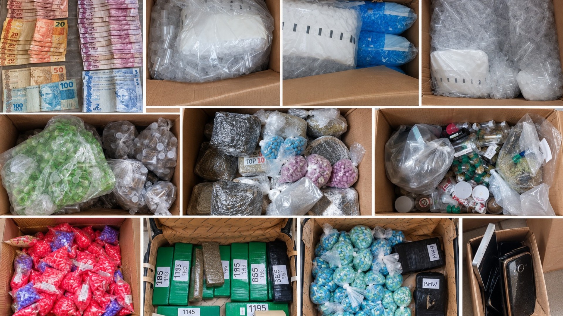 Operação policial desmantela 'casa bomba' com 50 kg de drogas em Sorocaba
