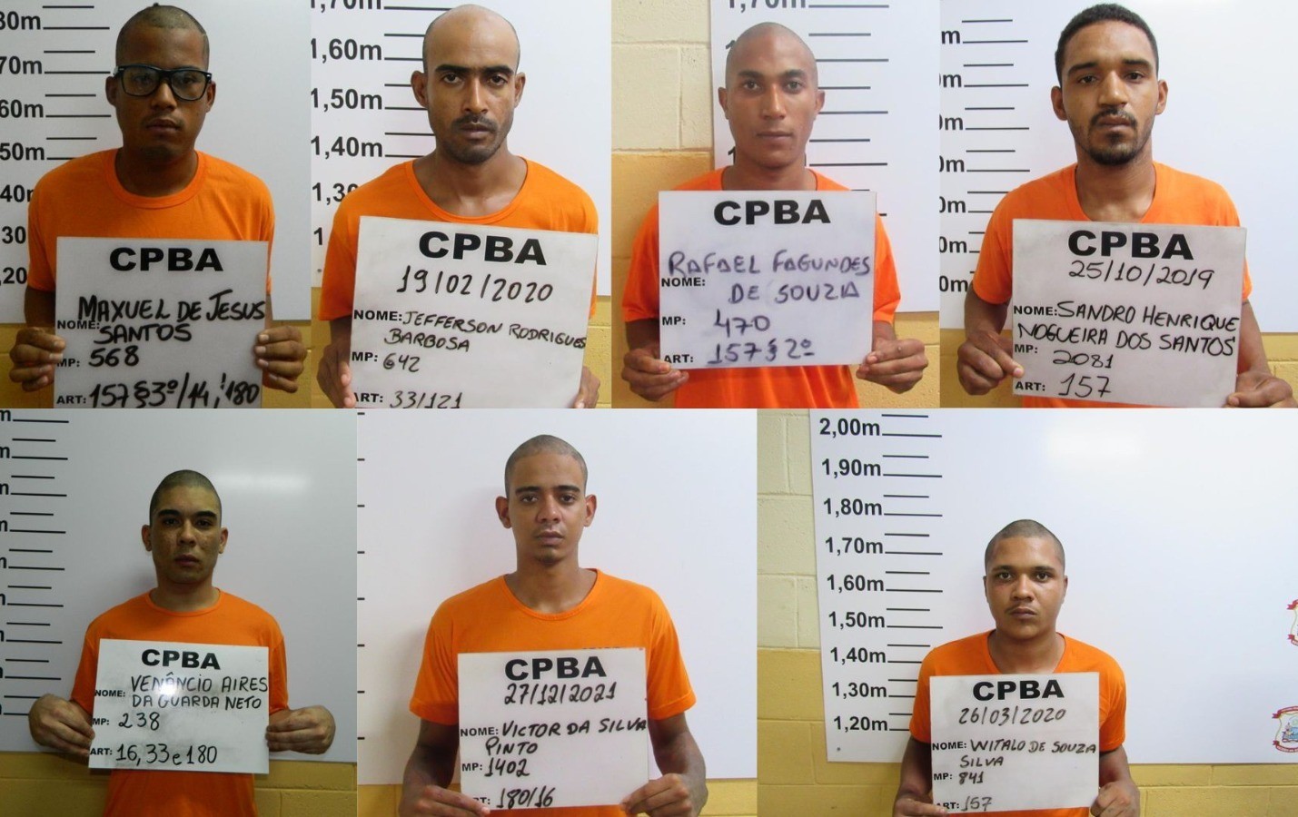 Detento que fugiu de presídio em cidade do oeste da Bahia é preso em Goiás; outros seis seguem foragidos