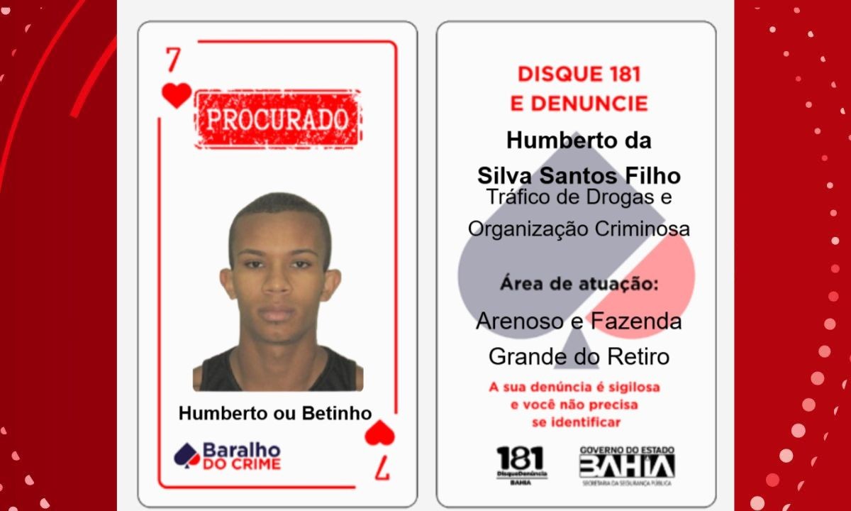 Homem preso em operação contra facção criminosa no RJ integrava lista dos mais procurados na Bahia