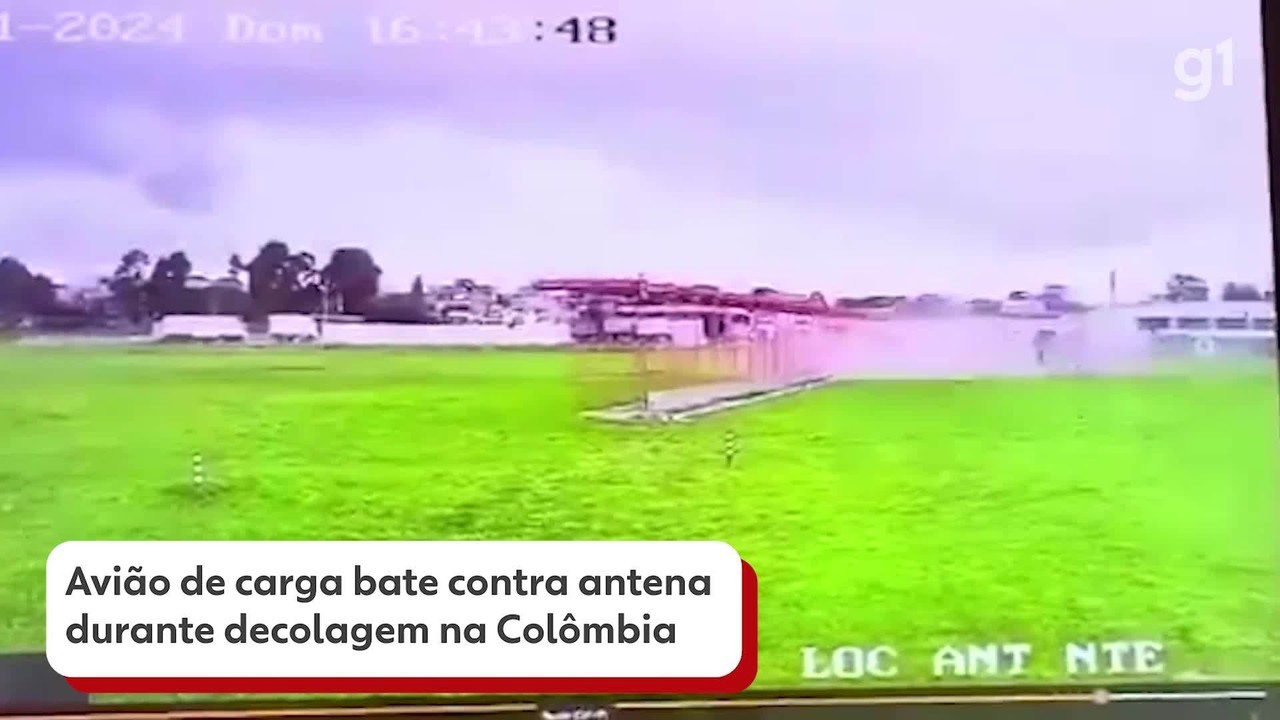 Erro de tripulação faz avião decolar baixo demais e quase provoca acidente na Colômbia, aponta investigação